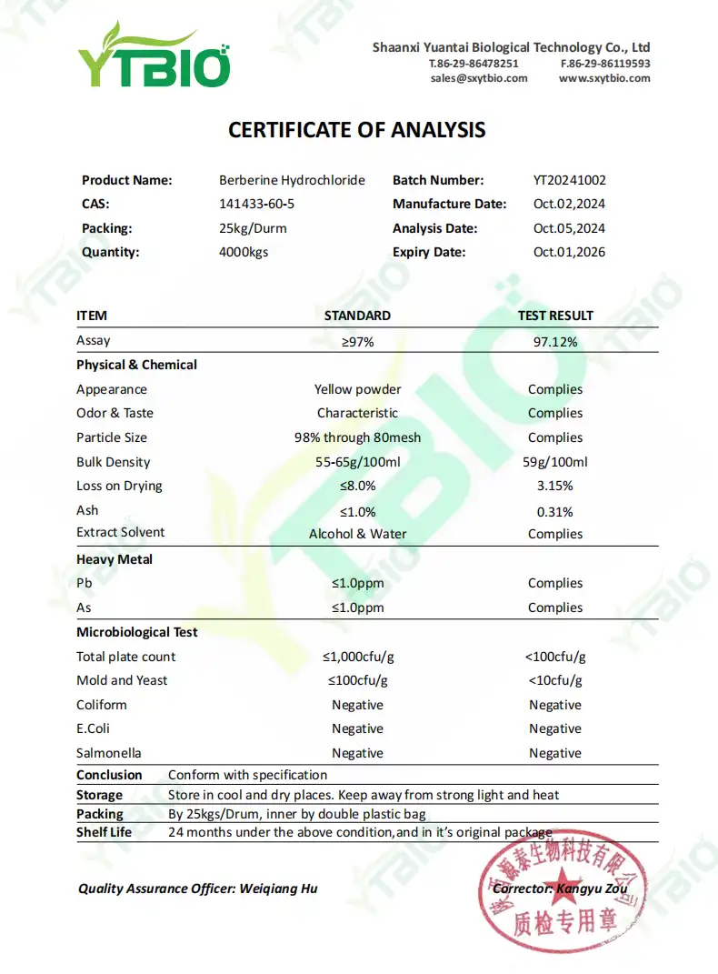 Berberine Hydrochloride Powder.png Berberine Hydrochloride Powder.png