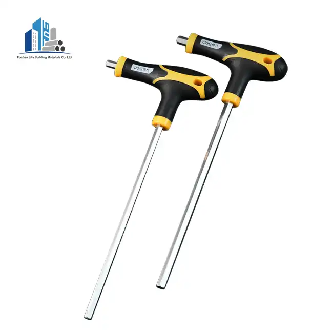 Plastic-Handle T-Type Hex Key Wrench