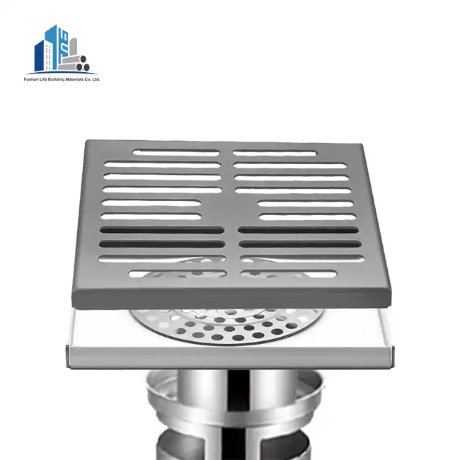 Brushed Stainless Steel Floor Drain